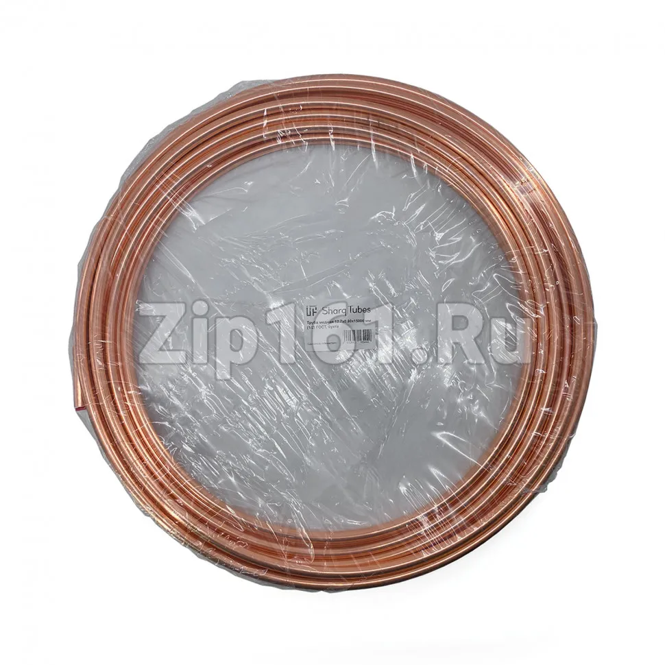 Медная труба 1/2 0,80 мм Sharq Tubes бухта 15м Гост