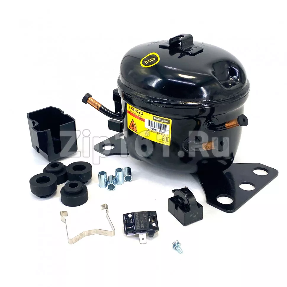 Компрессор Berlingtoun L-QD43YG (R600, 75Вт при -23С)