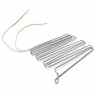 Тэн оттайки Irca (Италия) Stinol 150/177W 220-240V, длина 330mm, 851063, 391520, HTF002ST, FR5105 Узкий H=50мм