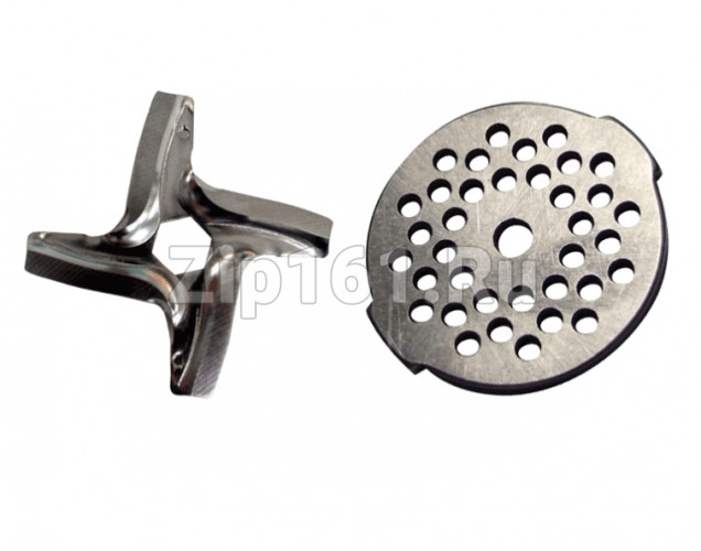 Нож + решётка мясорубки DR-DRB-DRA-шестигранник A09B01 MA-A09B01 Moulinex MS-0926063