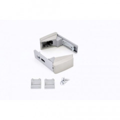 Ремкомплект для ручки двери холодильника Liebherr, цвет серый, 959017800013 Оригинал