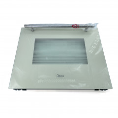 Дверь в сборе для духового шкафа Midea 12971100A44285+12971100A43999+12971100A64596 мод: MO78100CGI