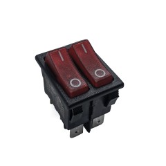 Кнопка двойная универсальная KCD6 15A