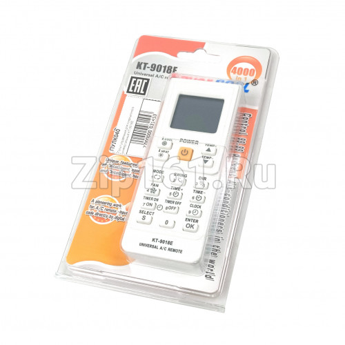 Пульт управления для кондиционера универсальный KT-9018E