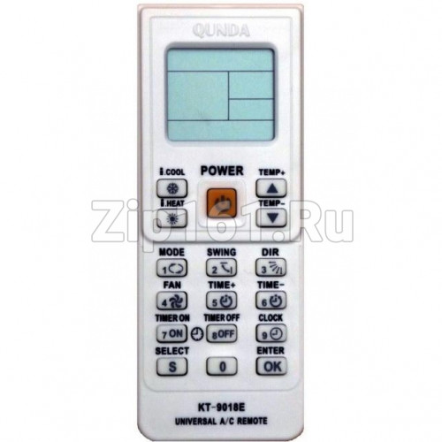 Пульт управления для кондиционера универсальный KT-9018E