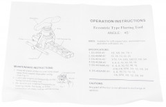 Вальцовка CT-806 AML c эксцентриком, набор (1/4-3/4) и (6-19 мм) + труборез СТ-274 + зачистка СТ-207