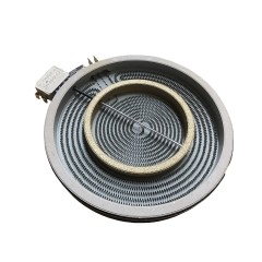 Конфорка для стеклокерамической EIKA HiLi 2100/700W D230mm плиты Whirpool 481231018895