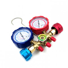 Манометрическая станция DSZH WK-536G-R134a R22/134/404/407/410 стекло без шлангов