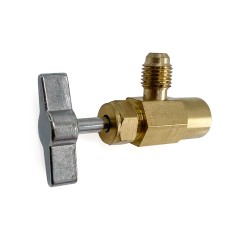 Вентиль проколка CT-341 на трубу 3/16 ~ 3/8 со штуцером под шланг (резьба 1/4 SAE) (R-12,134,600)