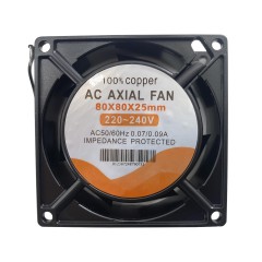 Вентилятор 80х80х25 220V 50Hz