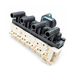 Клапан заливной 4x180 (колодка) Haier 0024000405C