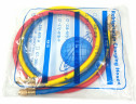 Набор шлангов 3шт 90см, 800PSI (R22, R404, R134, R410) DSZH CT-336-RYB-H