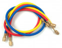 Набор шлангов 3шт 90см, 800PSI (R22, R404, R134, R410) DSZH CT-336-RYB-H